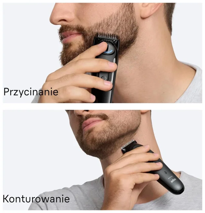 Braun BT3520 Maquinilla de afeitar eléctrica para hombre, recargable, 50 min inalámbrica, negro