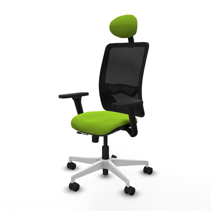 PIQUERAS Y CRESPO Silla de oficina Zulema con mecanismo Sincro/Traslack, Pistacho y Negro PIQUERAS Y CRESPO Silla de oficina Zulema con mecanismo Sincro/Traslack, Pistacho y Negro