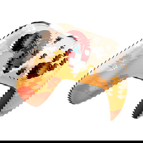 Dragonshock Poptop Compact Gamepad Inalámbrico para Nintendo Switch, Bluetooth, Girosopio, Botones Programables, Batería Recargable, Color Rising Sun