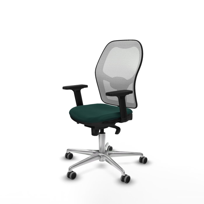 PIQUERAS Y CRESPO Silla de oficina Jorquera Verde botella y Blanco PIQUERAS Y CRESPO Silla de oficina Jorquera Verde botella y Blanco