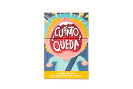 HELLOFUN! Juego ¿Cuanto Queda? español, 50 cartas con personajes y juegos para niños +5 años