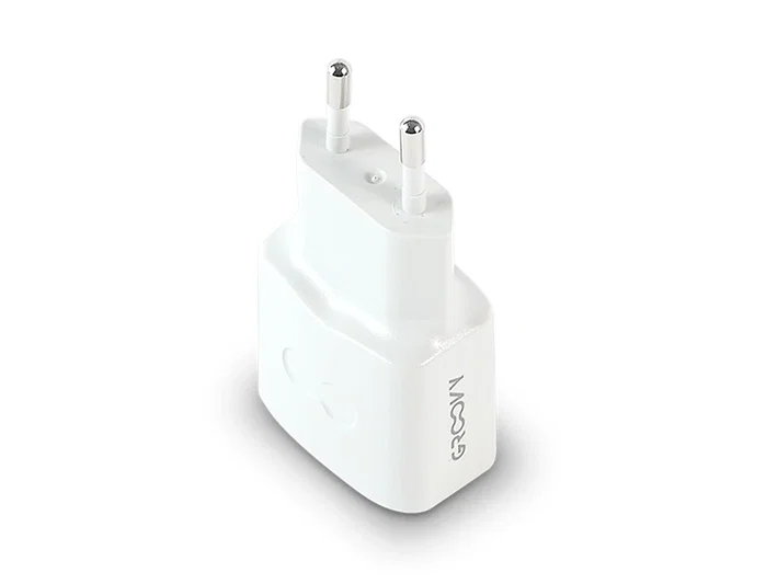 Cargador Groovy De Pared Usb+Usb-C 20W Carga Rapida Cargador Groovy De Pared Usb+Usb-C 20W Carga Rapida