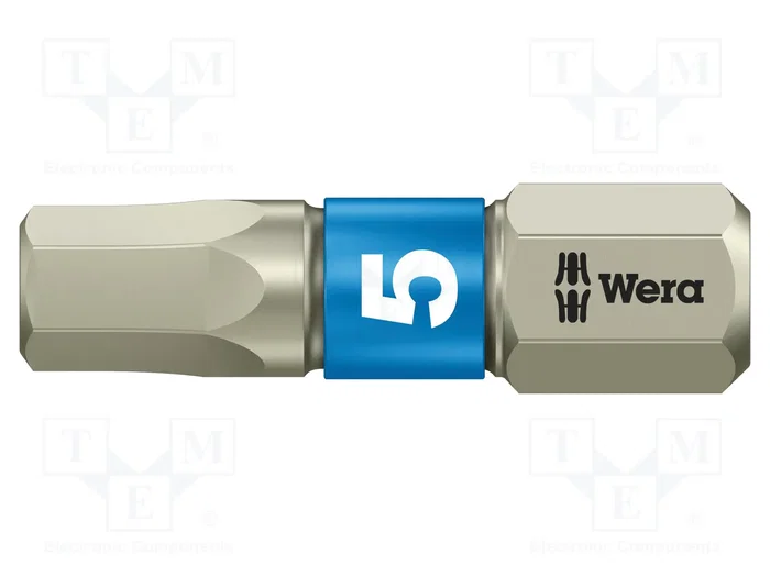 WERA Punta de destornillador Hex Plus HEX 5mm TORSION 1/4" WERA Punta de destornillador Hex Plus HEX 5mm TORSION 1/4"