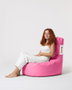 Atelier Del Sofa Puf de Jardín Lina Pink, Confort y Estilo para Exteriores, Resistente al Agua, 70x80x35 cm