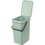 Brabantia Sort & Go Cubo de Basura Verde Jade 16 L