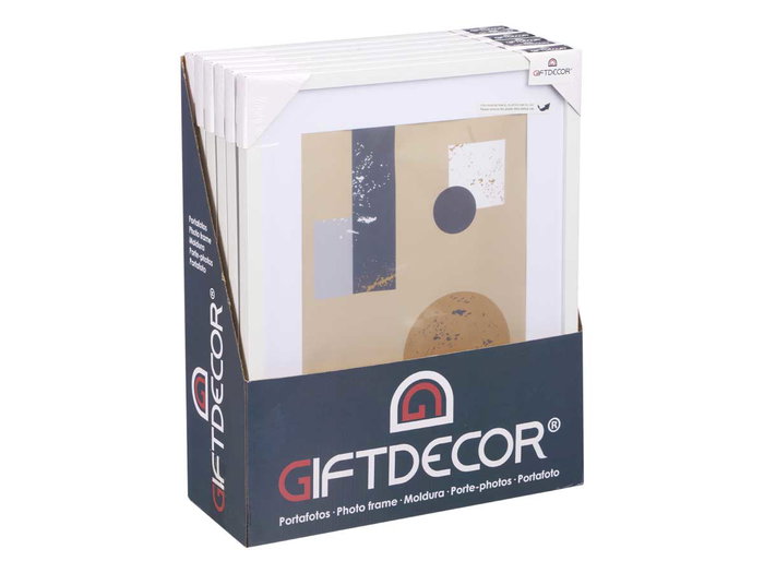 GIFTDECOR Portafotos de Pared con Paspartú Blanco 30x40cm GIFTDECOR Portafotos de Pared con Paspartú Blanco 30x40cm