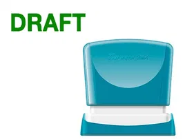 X'stamper Sello Quix Personalizable Q-10 Color Verde Medidas 11x40 mm