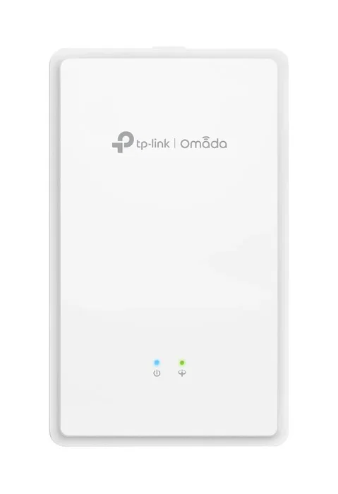 TP-Link Omada Punto de Acceso Wi-Fi 6 AX1800 de Pared EAP625GP-WALL, 1201 Mbps, 2 Puertos Gigabit LAN, 1 Puerto GPON, Alimentación PoE, Blanco