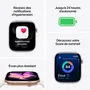Apple Watch Series 11 GPS + Cellular 42 mm Caja Titanio Pizarra Correa Deportiva Negra M/L MF8T4ZRA