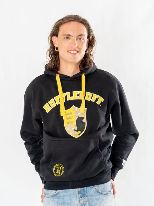 Harry Potter Sudadera capucha Hufflepuff Deluxe Talla XL Harry Potter Sudadera capucha Hufflepuff Deluxe Talla XL