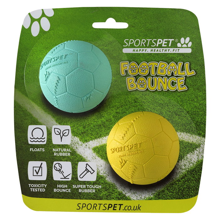 SportsPet Pelota Fútbol Rebote M- 65mm 2un SportsPet Pelota Fútbol Rebote M- 65mm 2un