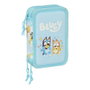 Safta Plumier Bluey Ready Triple Cremallera 37 Piezas