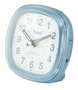 SAMI Despertador Med. Cuad. Silencioso con Luz Azul, Azul