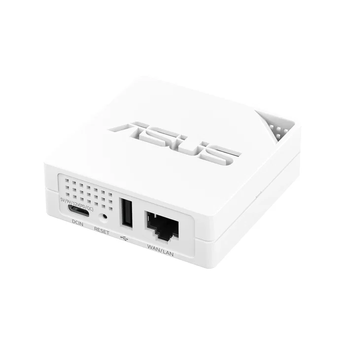 Asus RT-AX50 Go Router de Viaje WiFi 6 AX1500 Blanco