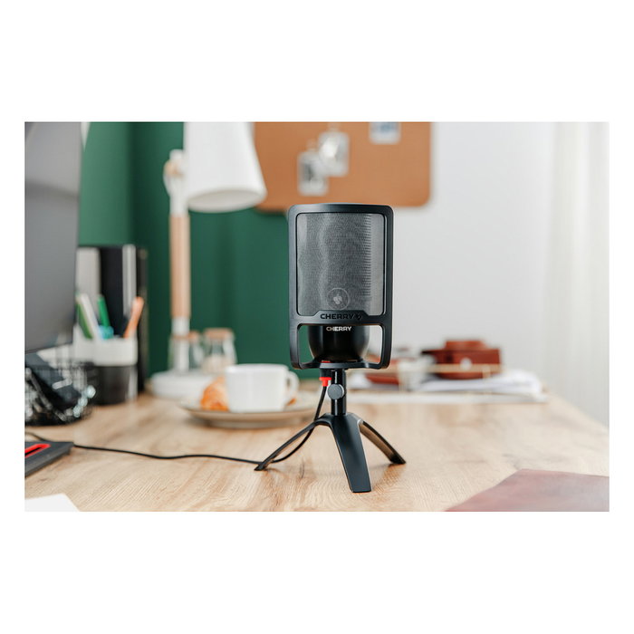 Cherry UM POP FILTER Schutzfilter für UM Mikrofone sw Negro