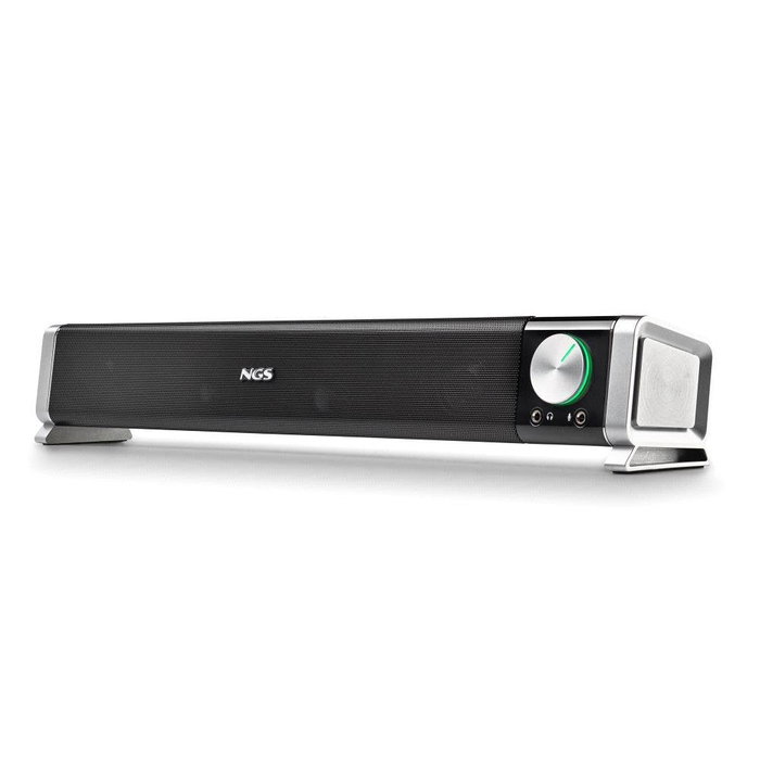 Barra de sonido con bluetooth ngs subway 40w 2.0 negra Barra de sonido con bluetooth ngs subway 40w 2.0 negra