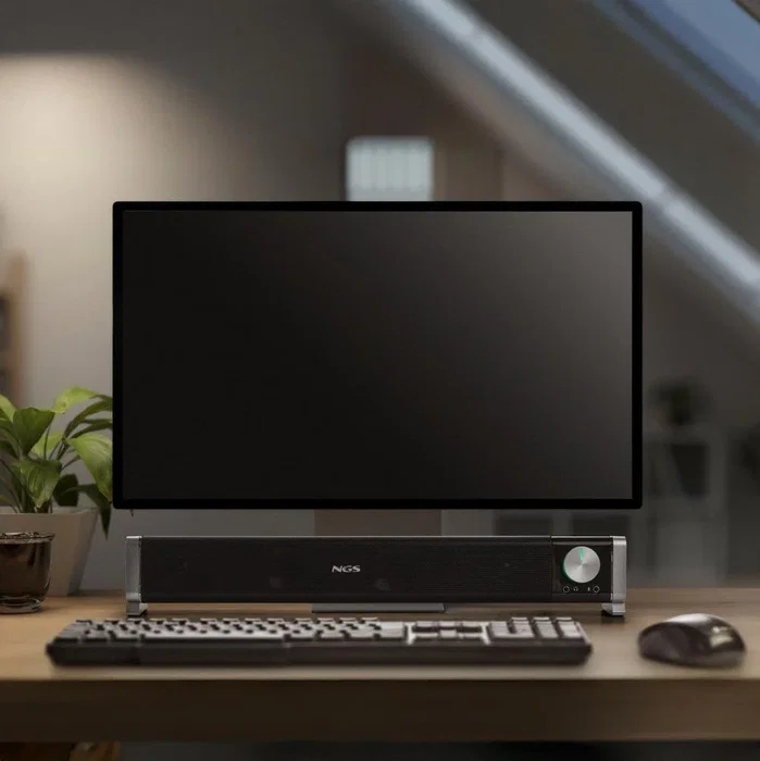 Barra de sonido con bluetooth ngs subway 40w 2.0 negra Barra de sonido con bluetooth ngs subway 40w 2.0 negra