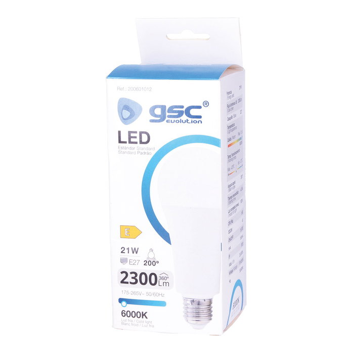 GSC Evolution Bombilla LED estándar A70 21W E27 6000K