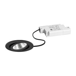 Brumberg 39363183 EB-Strahler-Set BB03 redondo 6W 830 230V negro