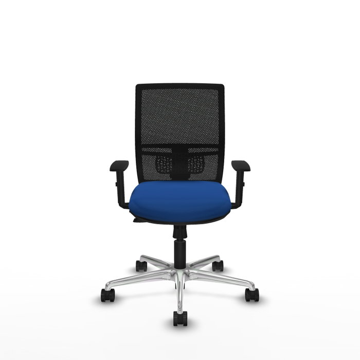 PIQUERAS Y CRESPO Silla de oficina Yunquera con mecanismo Sincro/Traslack Azul y Negro PIQUERAS Y CRESPO Silla de oficina Yunquera con mecanismo Sincro/Traslack Azul y Negro