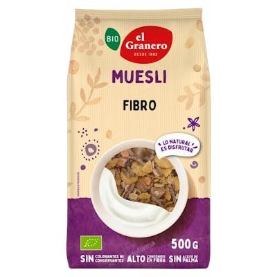 El Granero Integral Muesli Fibro Bio Pack de 10 unidades El Granero Integral Muesli Fibro Bio Pack de 10 unidades
