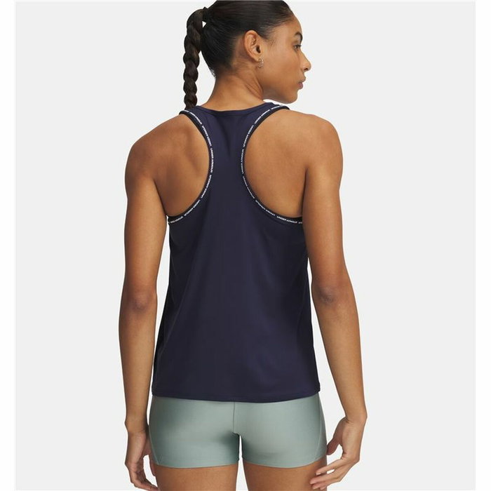 Camiseta de Tirantes Mujer Under Armour Tech Azul marino (XS)