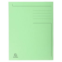 Subcarpeta Exacompta Forever 3 Solapa 280G A4 Verde Claro Paquete De 50