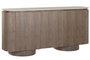 DKD Home Decor Buffet de MDF y Granito Marrón
