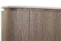 DKD Home Decor Buffet de MDF y Granito Marrón