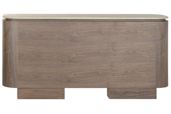 DKD Home Decor Buffet de MDF y Granito Marrón DKD Home Decor Buffet de MDF y Granito Marrón