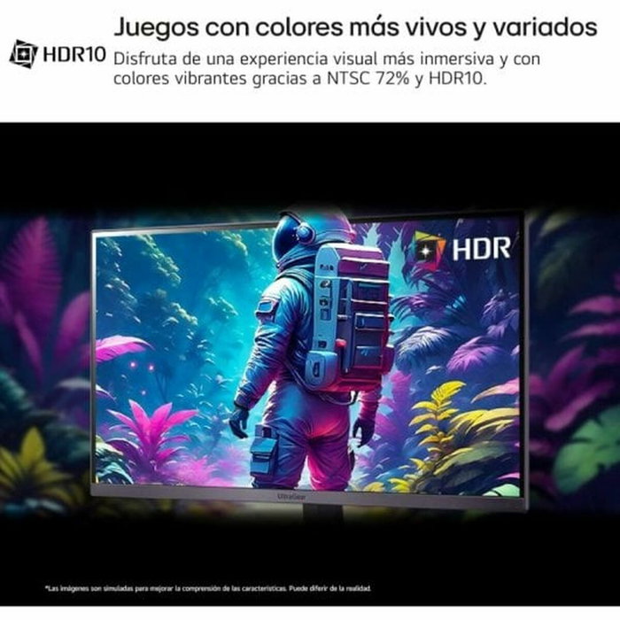 LG UltraGear 24GS50F-B Monitor Gaming 23.7 pulgadas Full HD 180Hz VA HDR10 AMD FreeSync Negro