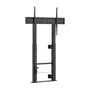 AISENS Soporte de TV de Suelo y Pared con Manivela 60-100 pulgadas, Negro