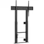Aisens FWF100E-351 Soporte de Suelo Giratorio Inclinable Nivelable para TV de 60-100" hasta 120kg Negro