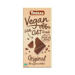 TORRAS Chocolate con Bebida de Avena 100Gr Vegan