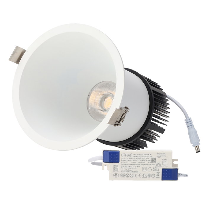 Downlight Empotrable LED 7W Blanco Cálido 2700K CRI>95 Lifud Downlight Empotrable LED 7W Blanco Cálido 2700K CRI>95 Lifud