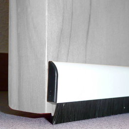 Burcasa Burlete PVC Fleco Adaptable 98cm Blanco
