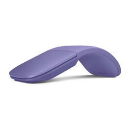 Microsoft Surface Arc Mouse - Ratón Bluetooth Ambidiestro con BlueTrack, 1000 DPI, Color Violeta