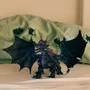 Schleich Figura de dragón oscuro con alas móviles