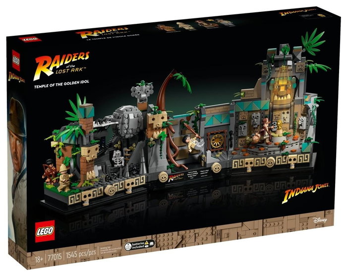 LEGO Indiana Jones Templo del Ídolo Dorado 77015
