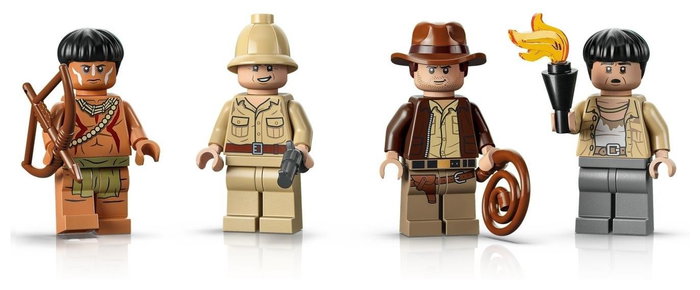 LEGO Indiana Jones Templo del Ídolo Dorado 77015