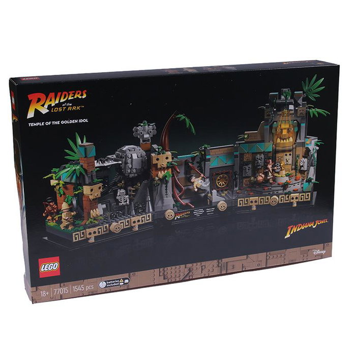 LEGO Indiana Jones Temple of the Golden Idol (77015) Set de construcción 18+ años LEGO Indiana Jones Temple of the Golden Idol (77015) Set de construcción 18+ años