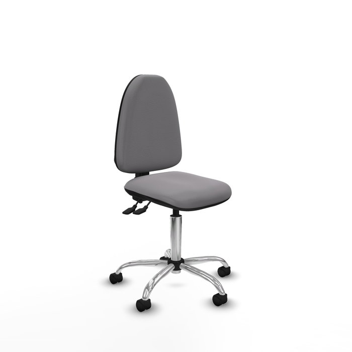 PIQUERAS Y CRESPO Silla de oficina Aýna Gris sin brazos PIQUERAS Y CRESPO Silla de oficina Aýna Gris sin brazos