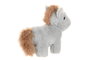 DKD Home Decor Peluche Caballo 8 Unidades Marron Blanco 12 x 20 x 27 cm