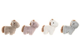 DKD Home Decor Peluche de Caballo en Poliéster Surtido