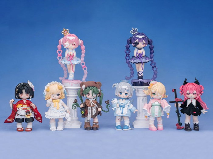 Shenzhen Mabell Animation Development Miya Inside Heart's Series Figuras Mini Blind Box Expositor 15 cm (6)