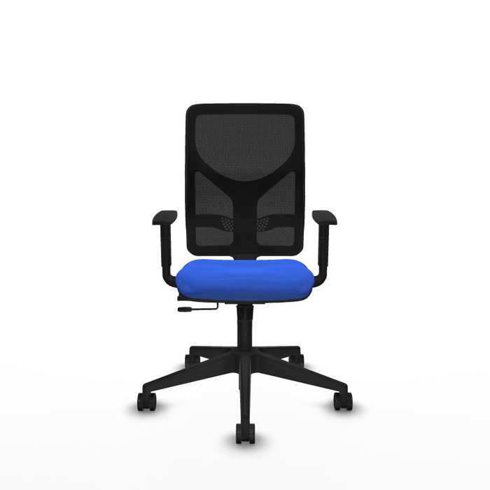 PIQUERAS Y CRESPO Silla de oficina Motilla Azul y Negro PIQUERAS Y CRESPO Silla de oficina Motilla Azul y Negro