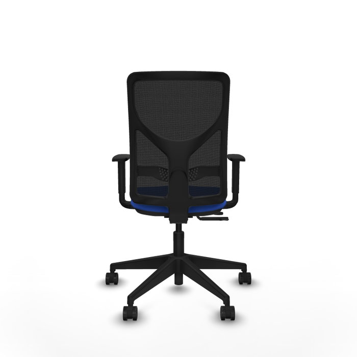 PIQUERAS Y CRESPO Silla de oficina Motilla Azul y Negro PIQUERAS Y CRESPO Silla de oficina Motilla Azul y Negro