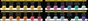 Finetec Set de acuarelas nacaradas Colourful de 24 colores