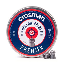 Crosman Balines Hollow Point Calibre 5,5 mm (.22), 0,93 g, 500 uds