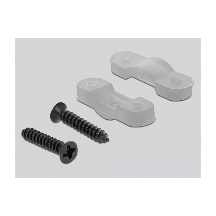DeLOCK 66257 Conector D-Sub9 Hembra a Bloque de Terminales con Carcasa